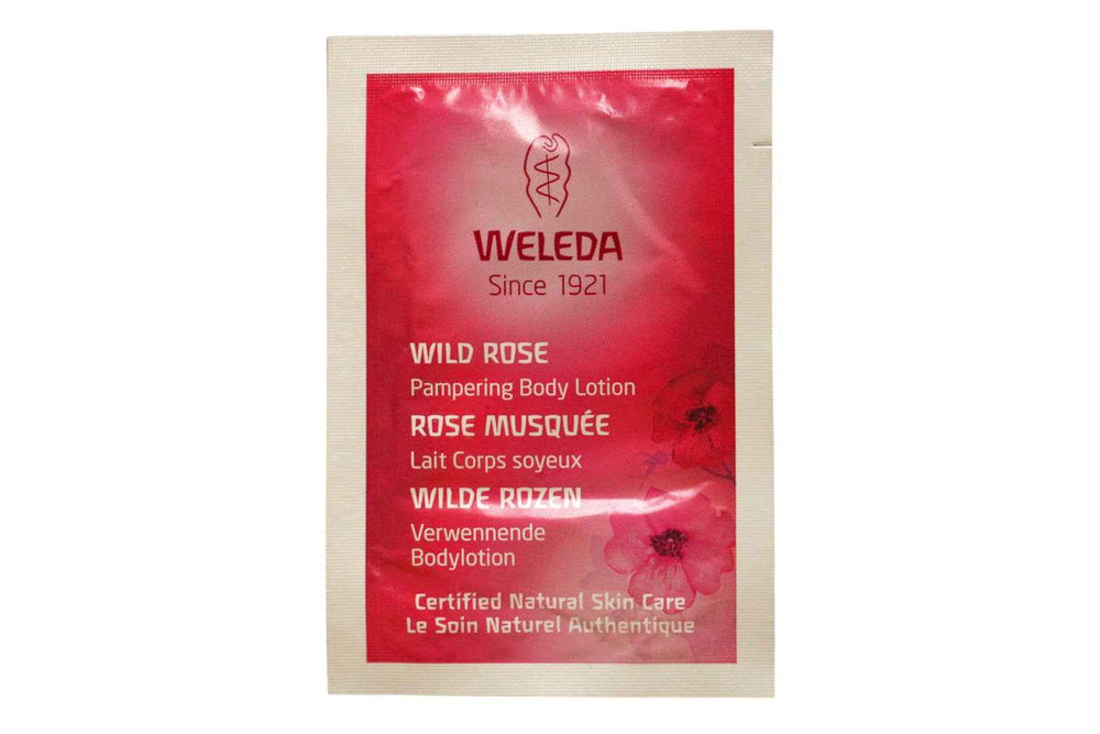 Weleda Pampering Rose Relaxing – Body Lotion for Women, 4 ml Sample