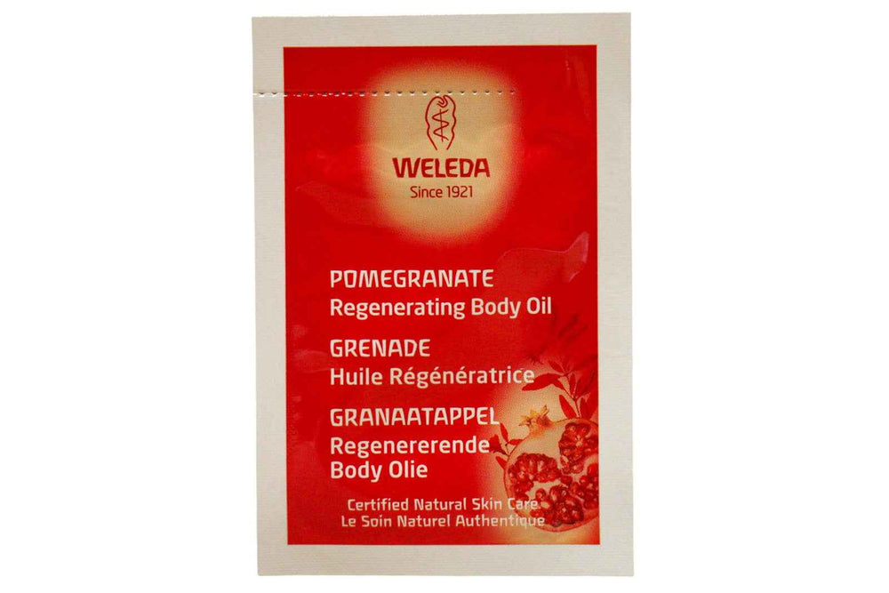 Weleda Pomegranate Regenerating – Body Oil for Women, Day, 2 ml Sample