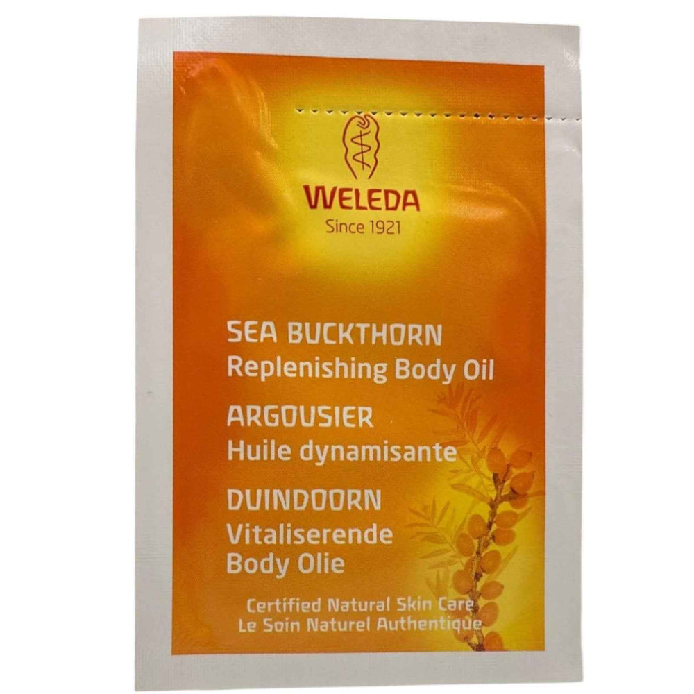 Weleda Sea Buckthorn Replenishing – Body Oil Unisex, For Body, Face & Eyes, 2 ml Sample