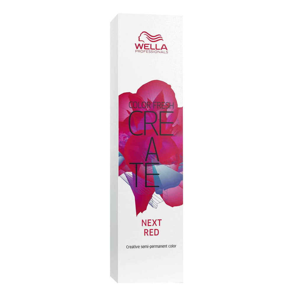 Wella Professionals Color Fresh Create Ammonia-Free – Semi-Permanent Hair Dye for Women, Next Red, 60 ml