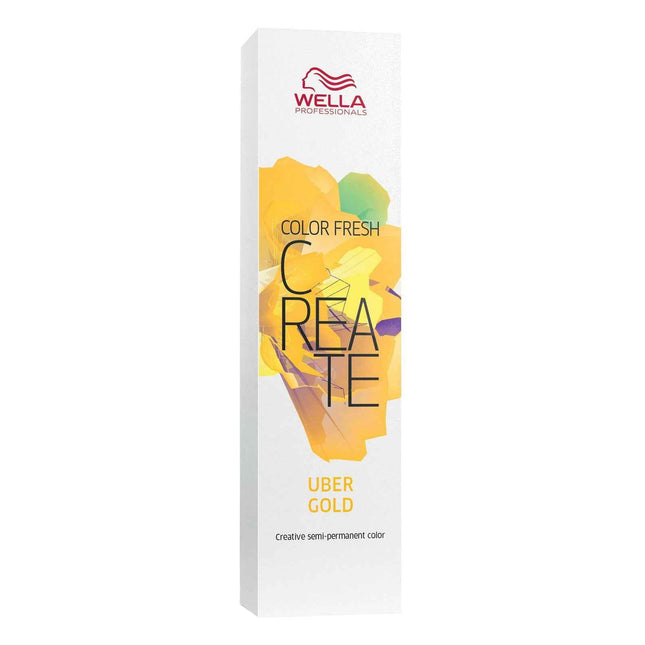 Wella Professionals Color Fresh Create Ammonia-Free – Semi-Permanent Hair Dye for Women, Uber Gold, 60 ml