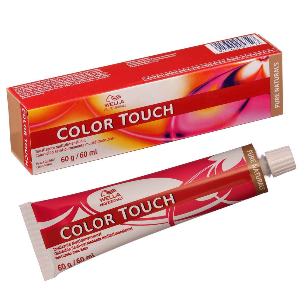 Wella Professionals Color Touch – Permanent Hair Dye for Women, 4/77, 60 ml