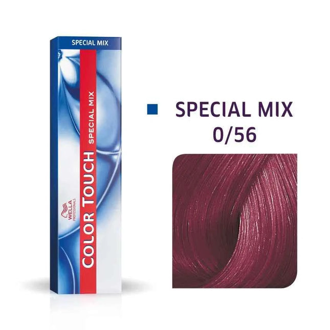 Wella Professionals Color Touch Special Mix Ammonia-Free – Semi-Permanent Hair Dye for Women, 0/56 Mahogany, 60 ml