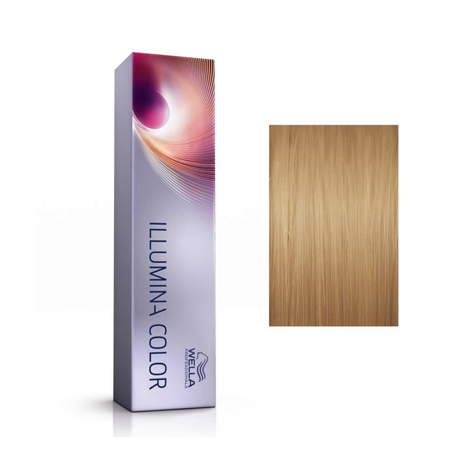 Wella Professionals Illumina Color – Permanent Hair Dye for Women, 9/7 Light Blonde Chestnut, 60 ml