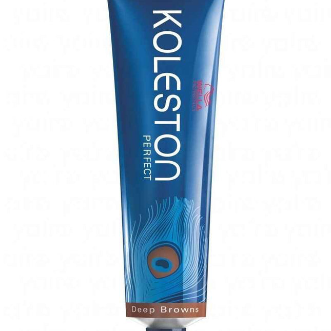 Wella Professionals Koleston Perfect – Permanent Hair Dye for Women, 5/73 Light Brown Gold Brown, 60 ml