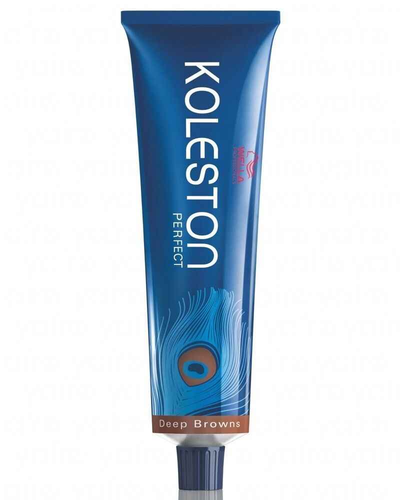 Wella Professionals Koleston Perfect – Permanent Hair Dye for Women, 5/73 Light Brown Gold Brown, 60 ml