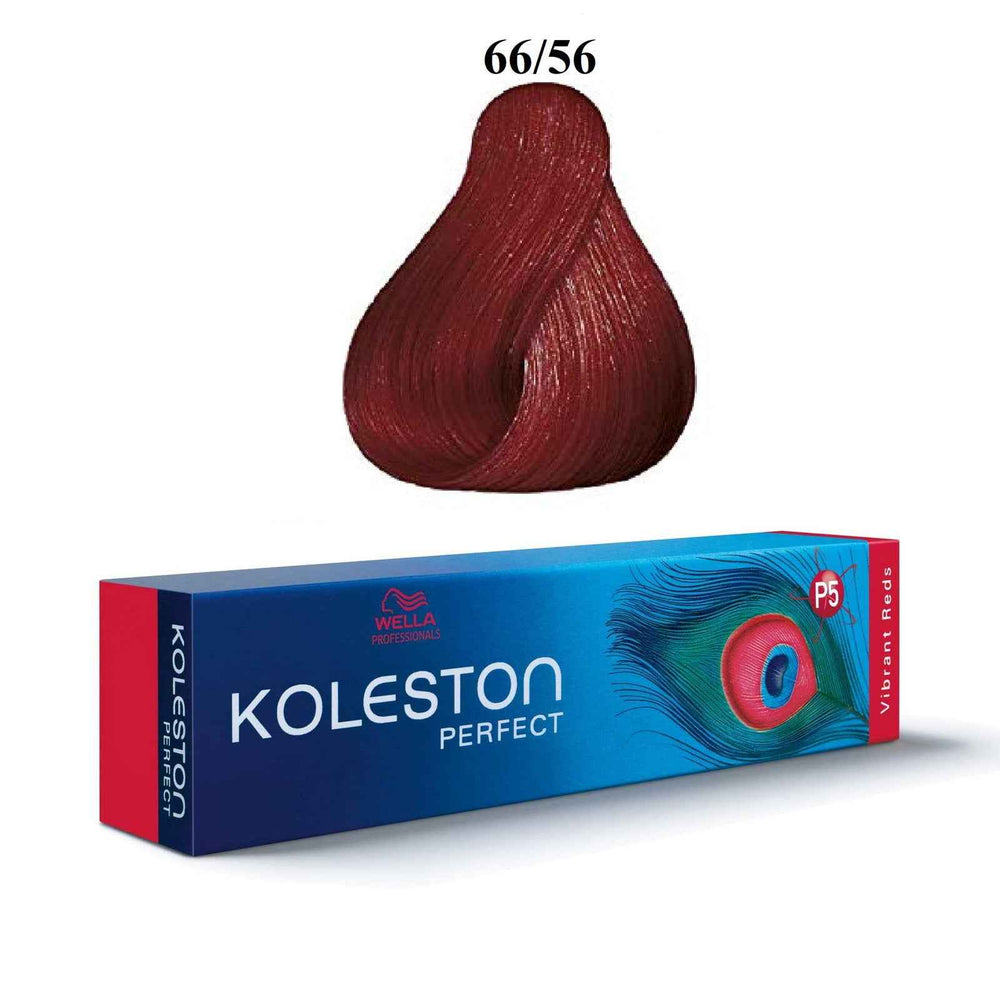 Wella Professionals Koleston Perfect – Permanent Hair Dye for Women, 66/56, 60 ml