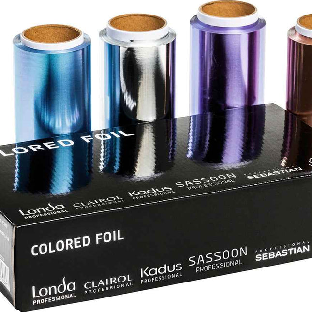 Wella Professionals Set Wella Professionals Wella Professionals – Hairdressing Aluminum Foil Unisex, Multicolour, 4 pcs