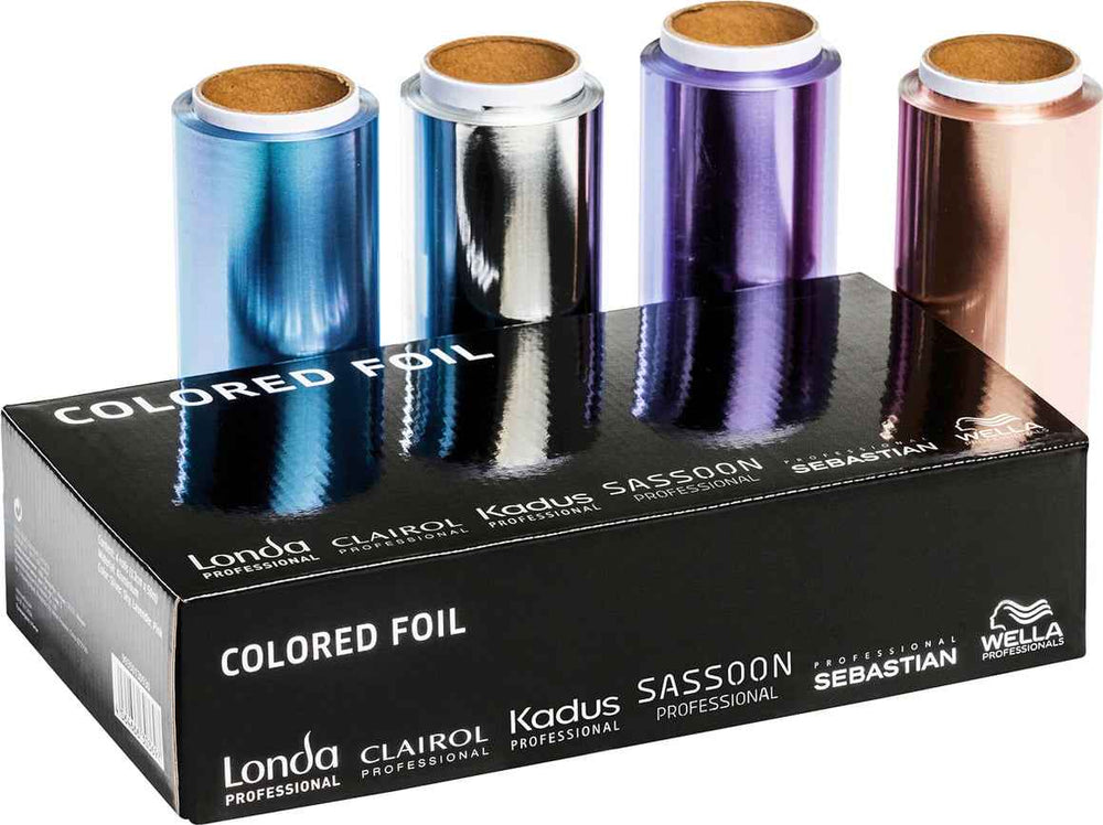 Wella Professionals Set Wella Professionals Wella Professionals – Hairdressing Aluminum Foil Unisex, Multicolour, 4 pcs