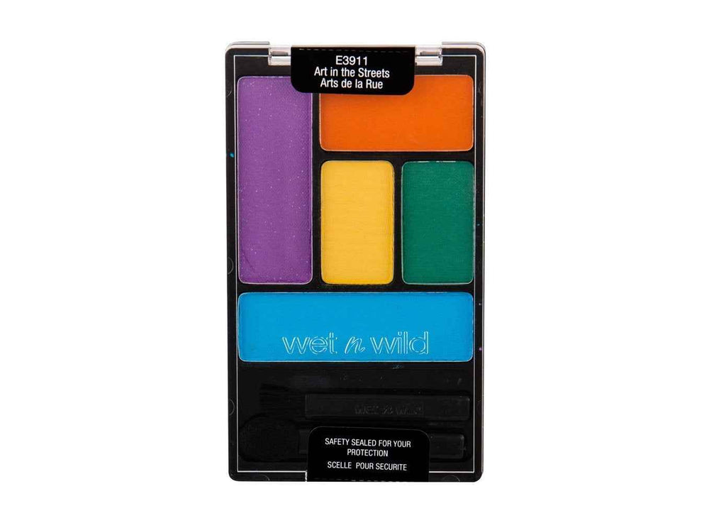 Wet n Wild Color Icon – Eyeshadow Palette for Women, E3911, Art In The Streets, 5 Shades, 6 g