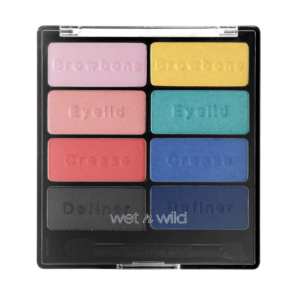Wet n Wild Color Icon – Eyeshadow Palette for Women, E7371, Poster Child, 8 Shades, 6 g