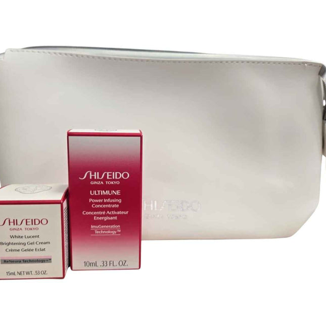 Shiseido White Lucent Set Shiseido: White Lucent Brightening Day – Cream for Women, For Face, 15 ml + White Lucent, Illuminating, Serum, For Face, 10 ml
