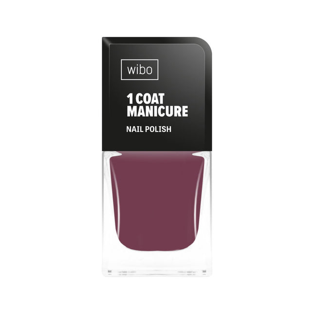 Wibo 1 Coat Manicure Glossy – Nail Polish for Women, 14, 8.5 ml