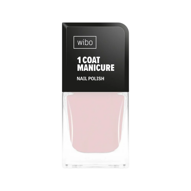 Wibo 1 Coat Manicure Glossy – Nail Polish for Women, 22, 8.5 ml