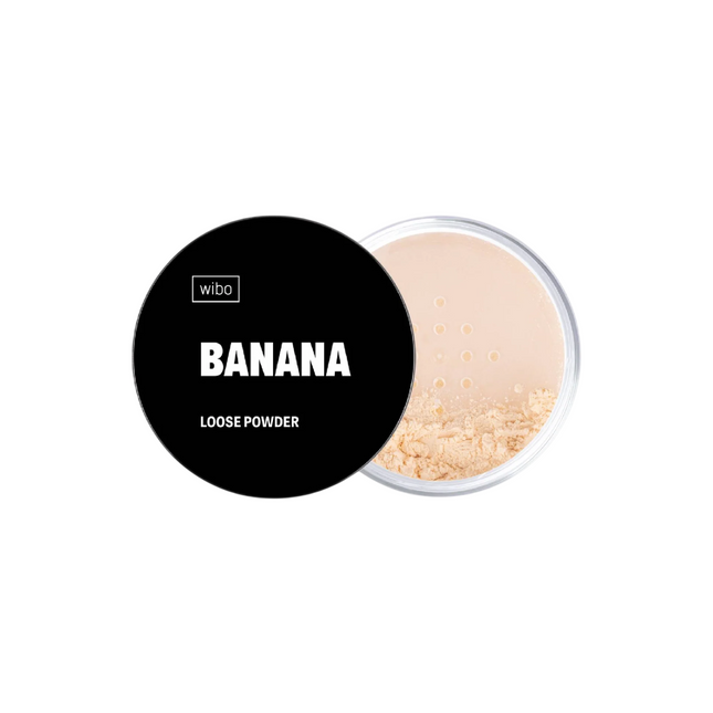 Wibo Banana – Loose Setting Powder for Women, Translucent, 5 g