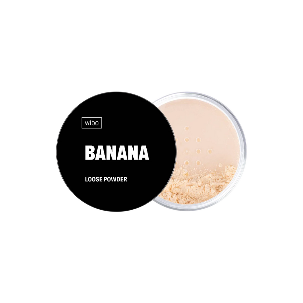 Wibo Banana – Loose Setting Powder for Women, Translucent, 5 g