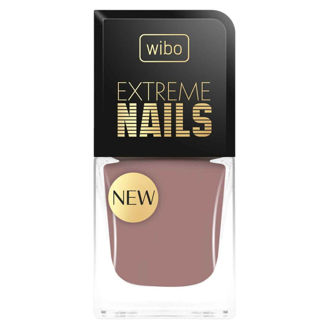 Wibo Extreme Full-Coverage – Nail Polish for Women, 550, Dark Beige, 8.5 ml Tester