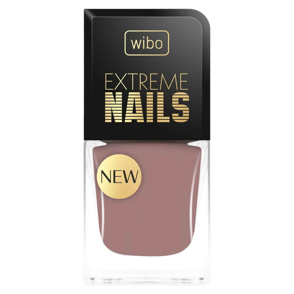 Wibo Extreme Full-Coverage – Nail Polish for Women, 550, Dark Beige, 8.5 ml Tester
