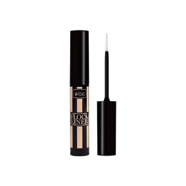 Wibo Flock Liner – Liquid Eyeliner for Women, Ultra Black, 4 g