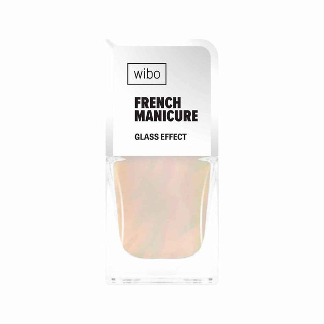 Wibo French Manicure Glass Effect – Nail Polish for Women, 10, 8.5 ml