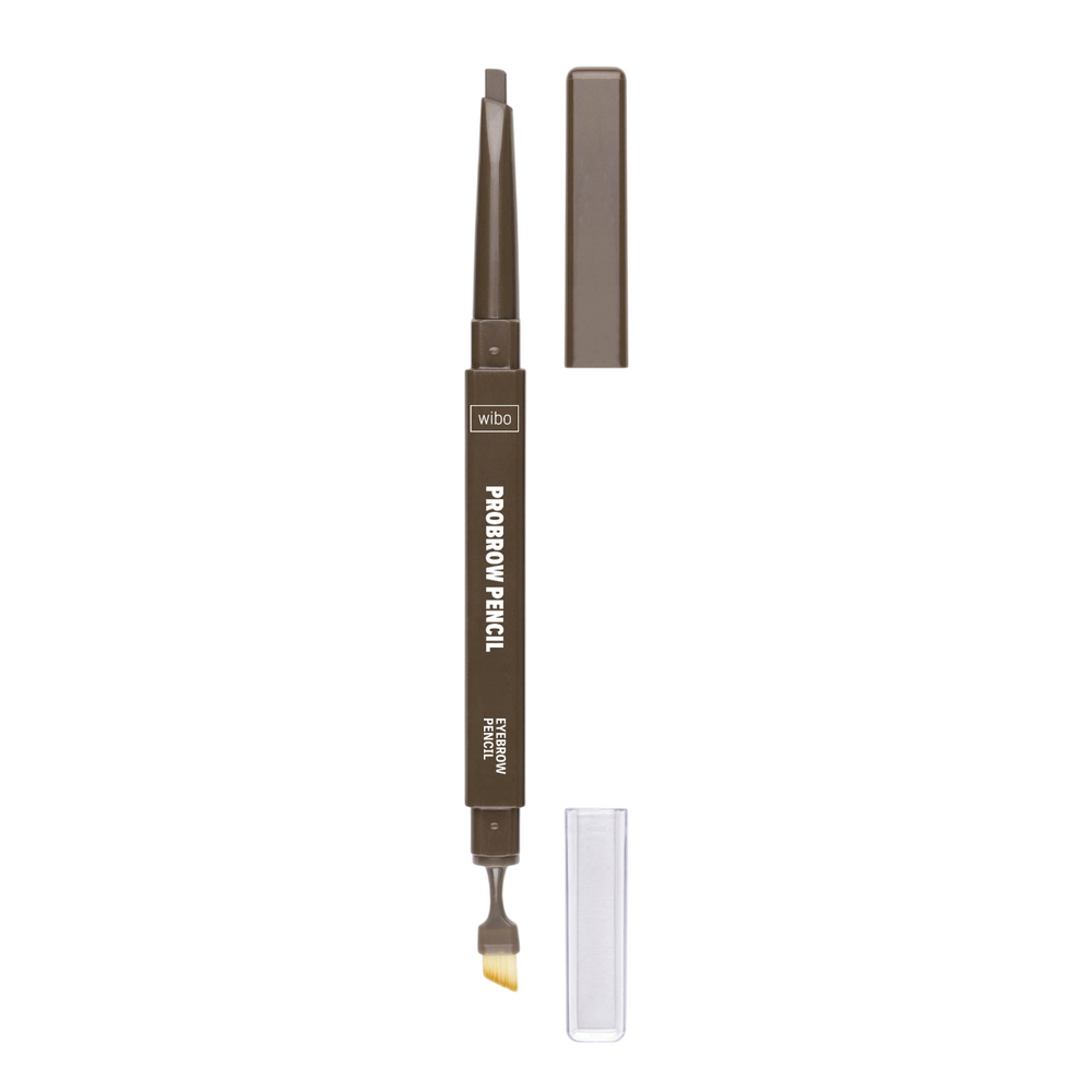 Wibo ProBrow Define – Eyebrow Cream Pencil & Brush 2-in-1 for Women, 1, gray-brown, 0.3 g