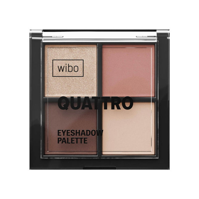 Wibo Quattro – Eyeshadow Palette for Women, 01, 4 Shades, 6 g