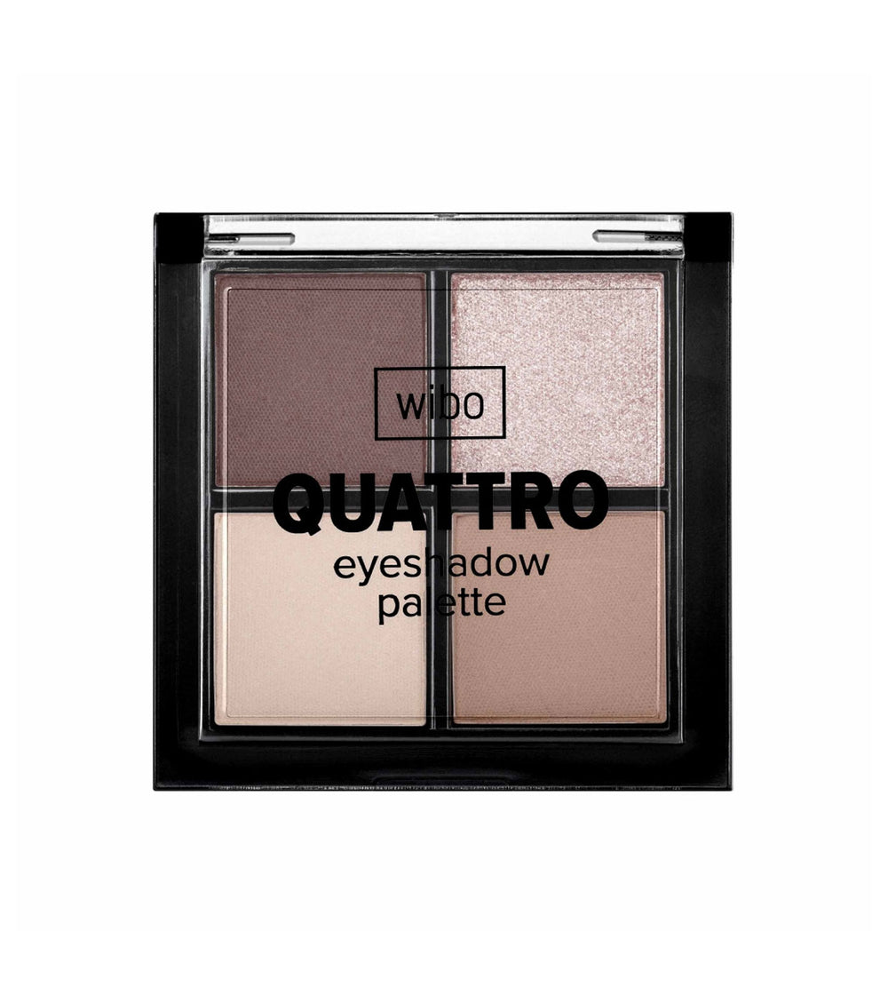Wibo Quattro – Eyeshadow Palette for Women, 02, 4 Shades, 6 g