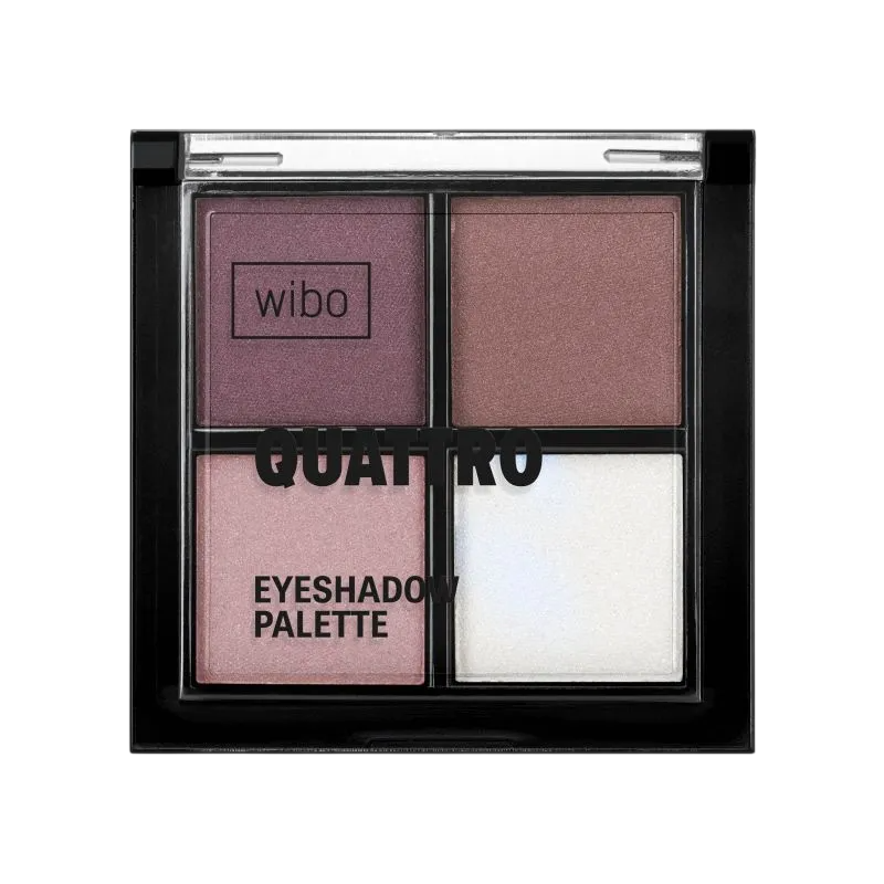 Wibo Quattro – Eyeshadow Palette for Women, 03, 4 Shades, 6 g