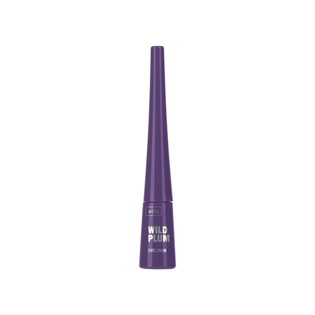 Wibo Wild Plum – Liquid Eyeliner for Women, Plum, 3.5 g