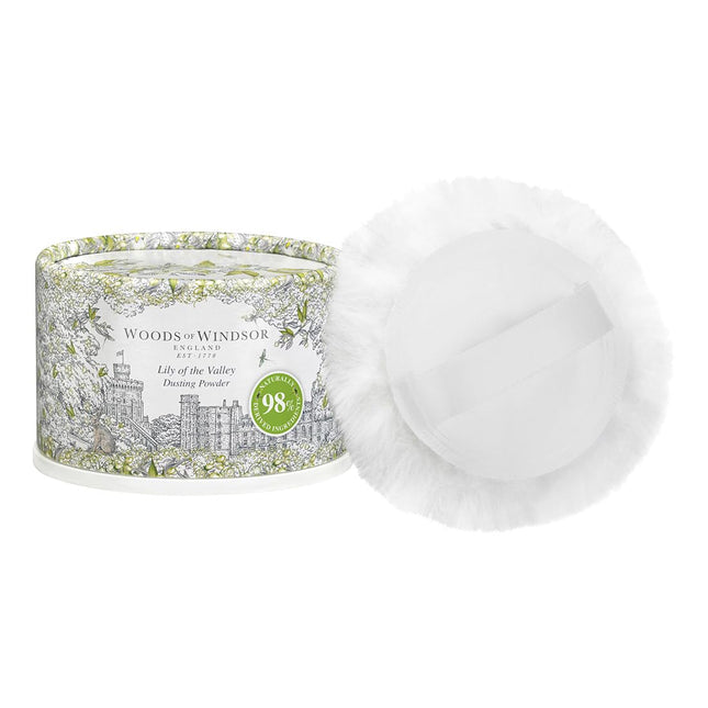 Woods Of Windsor Lily Of The Valley – Body Powder for Women, 100 g