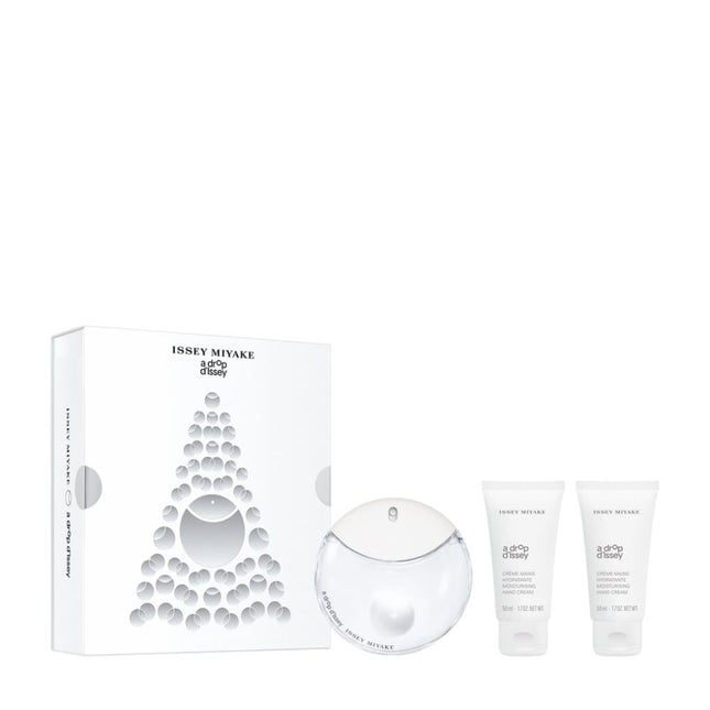 Issey Miyake Xmas 2023 Set Issey Miyake: A Drop D'Issey Hydrating – Hand Cream for Women, 2 pcs, 50 ml + A Drop D'Issey,…
