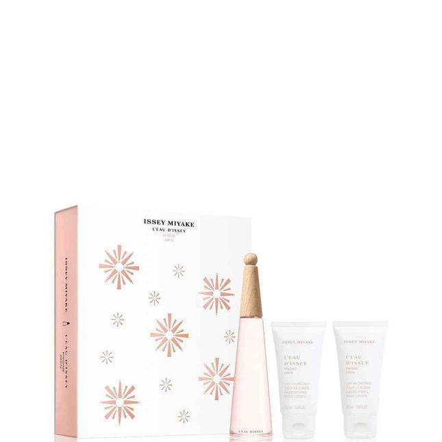 Issey Miyake Xmas 2023 Set Issey Miyake: L'Eau d'Issey Pivoine Peony Moisturizing – Body Lotion for Women, x2 pcs, 50 ml + L'Eau d'Issey Pivoine Peony, Eau de Toilette, 50 ml