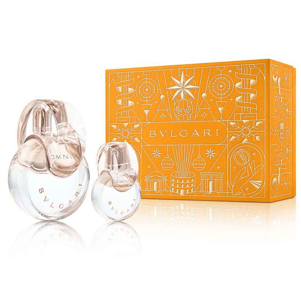 Bvlgari Xmas 2024 Set Bvlgari: Omnia Crystalline – Eau de Toilette for Women, 100 ml + Omnia Crystalline, 15 ml Miniature