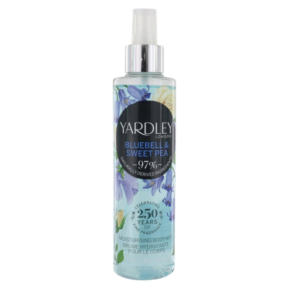 Yardley Bluebell and Sweetpea – Scented Spray for Women, 200 ml