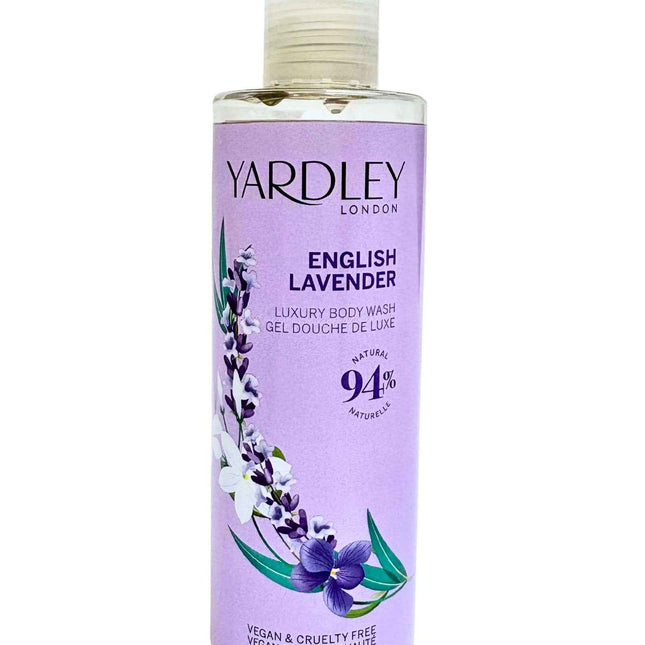 Yardley English Lavender Hydrating – Body Wash for Women, 250 ml