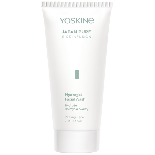 Yoskine Japan Pure Rice Infusion Exfoliating – Cleansing Gel for Women, Face, 150 ml