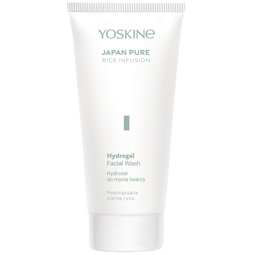 Yoskine Japan Pure Rice Infusion Exfoliating – Cleansing Gel for Women, Face, 150 ml