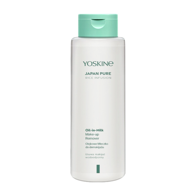 Yoskine Japan Pure Rice Infusion Moisturizing – Makeup Remover Milk for Women, 400 ml
