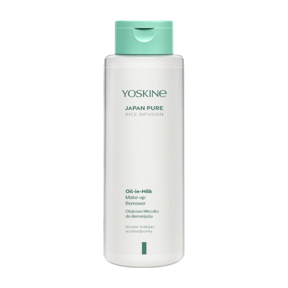 Yoskine Japan Pure Rice Infusion Moisturizing – Makeup Remover Milk for Women, 400 ml