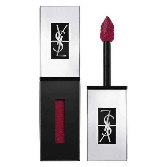 Yves Saint Laurent The Holographics Glossy Stain – Liquid Lipstick for Women, 503, Neon Plum, 6 ml